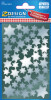 AVERY Zweckform ZDesign Weihnachts-Sticker "Sterne", silber