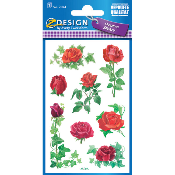 ZDesign CREATIVE Sticker "Rosen"