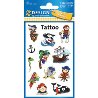 AVERY Zweckform ZDesign Kids Tattoos "Piraten"