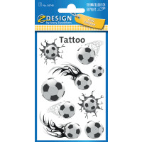 ZDesign KIDS Kinder-Tattoos "Fußball"