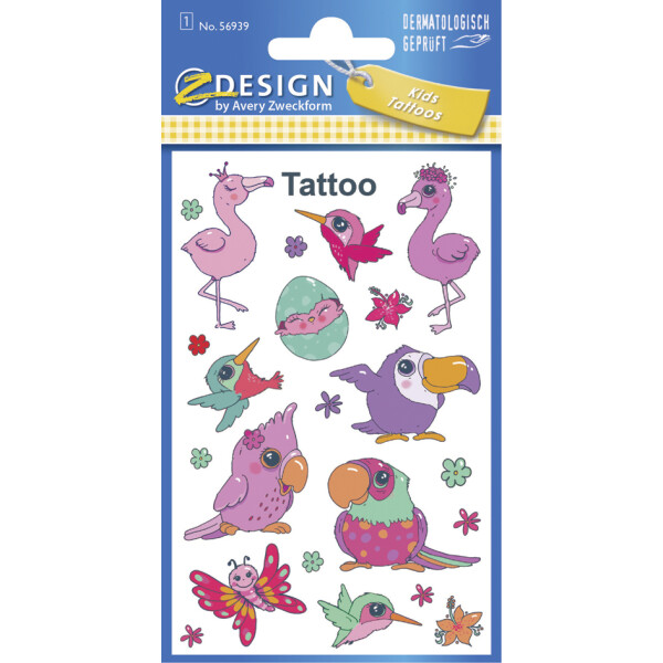 ZDesign KIDS Kinder-Tattoos "Schmetterling"