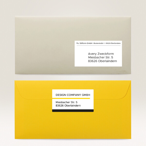 AVERY Zweckform QuickPEEL Adress-Etiketten, 63,5 x 38,1 mm