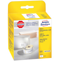 AVERY Zweckform Rollenetiketten, 89 x 28 mm, weiß