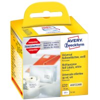 AVERY Zweckform Rollenetiketten, 101 x 54 mm, weiß