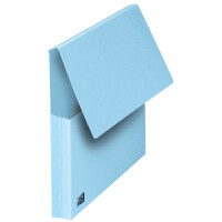 Oxford Dokumententasche, DIN A4, Karton, pastell-blau