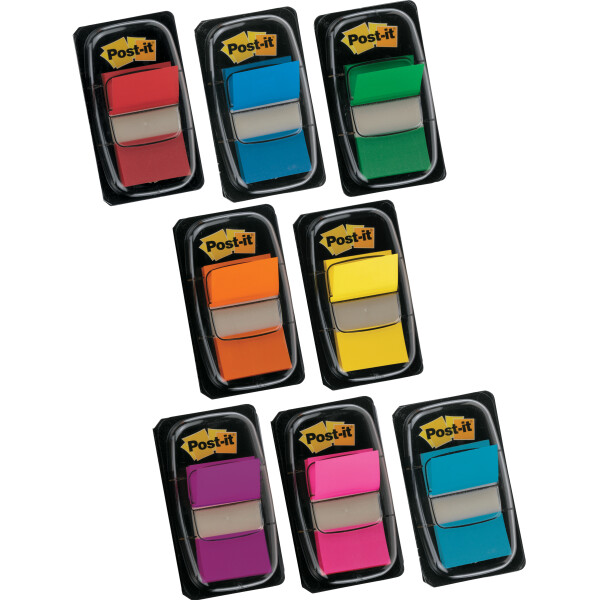 Post-it Haftmarker Index, 25,4 x 43,2 mm, grün