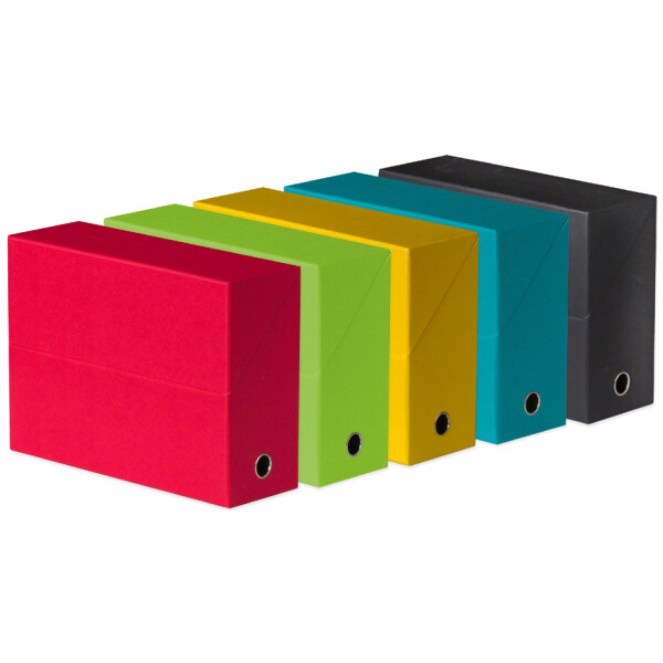 Oxford Dokumentenmappe, DIN A4, aus Wellpape, schwarz