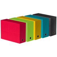 Oxford Dokumentenmappe, DIN A4, Kartoneinband, rot