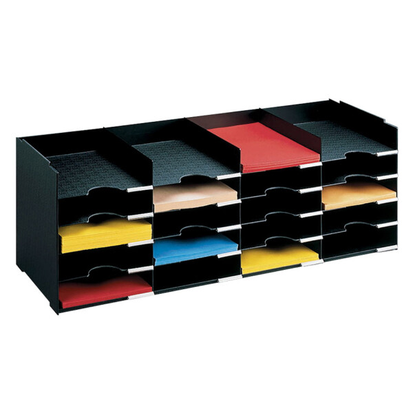 PAPERFLOW Sortierstation Formularbox, 20 Fächer, grau