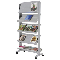 PAPERFLOW Prospektregal Uno easyDisplays, mit 5 Ablagen