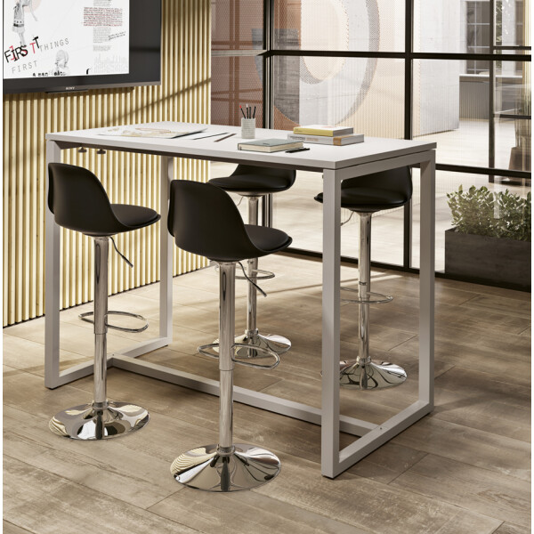 PAPERFLOW Barhocker "BOBBA", 2er Set, schwarz