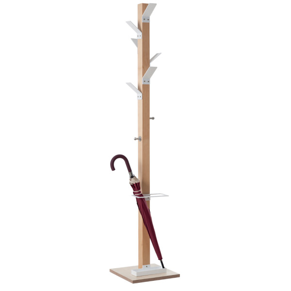 PAPERFLOW Garderobenständer "easyCloth", Schirmhalter, grün