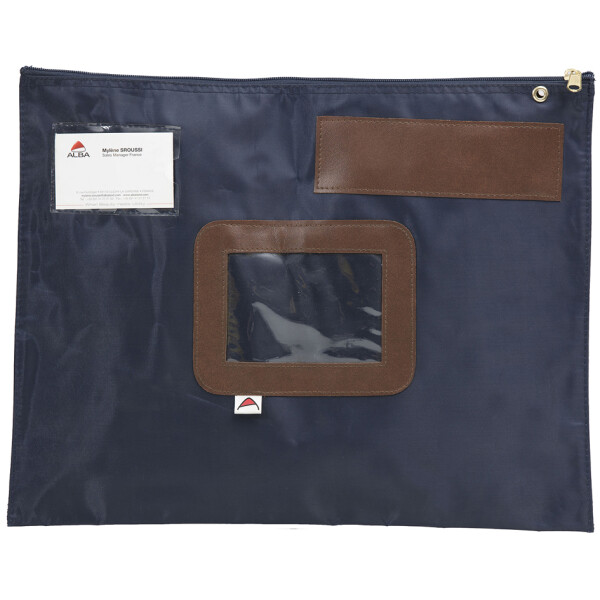 ALBA Banktasche "POPLAT", Polyester, blau