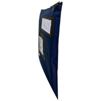 ALBA Banktasche "POPLAT", aus Nylon, blau