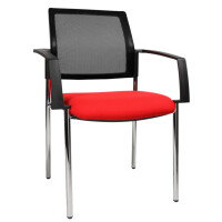 Topstar Besucherstuhl "BtoB 10 Netz", schwarz