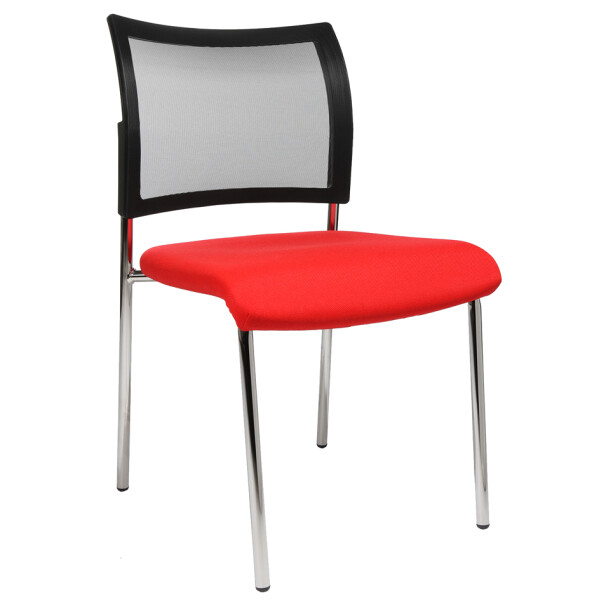 Topstar Besucherstuhl "Visit 10 Netz", schwarz