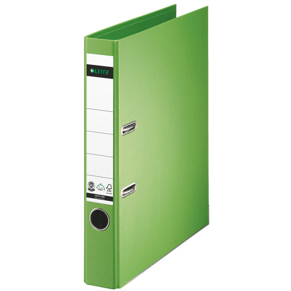 LEITZ Vollpapier-Ordner, 180 Grad, DIN A4, 80 mm, weiß