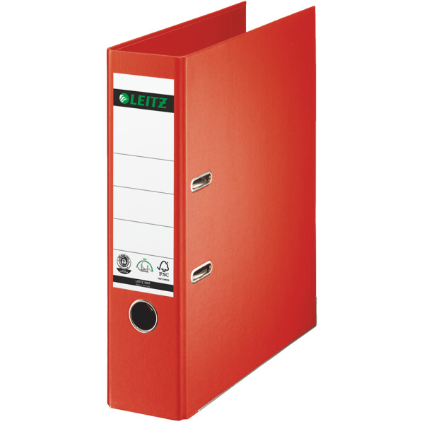 LEITZ Vollpapier-Ordner, 180 Grad, DIN A4, 50 mm, rot