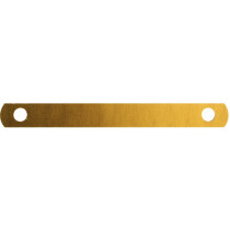 LEITZ Abdeckschienen, für DIN A4 Format, gold lackiert