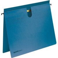 LEITZ SERIE 18 Hängehefter, Manilakarton 250 g qm, blau
