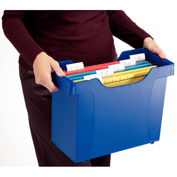 LEITZ Uni Hängeregistratur-Box Plus, grau