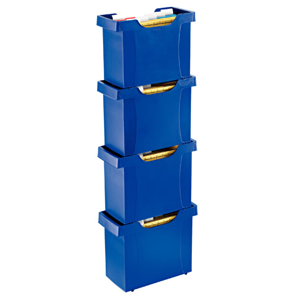 LEITZ Uni Hängeregistratur-Box Plus, schwarz