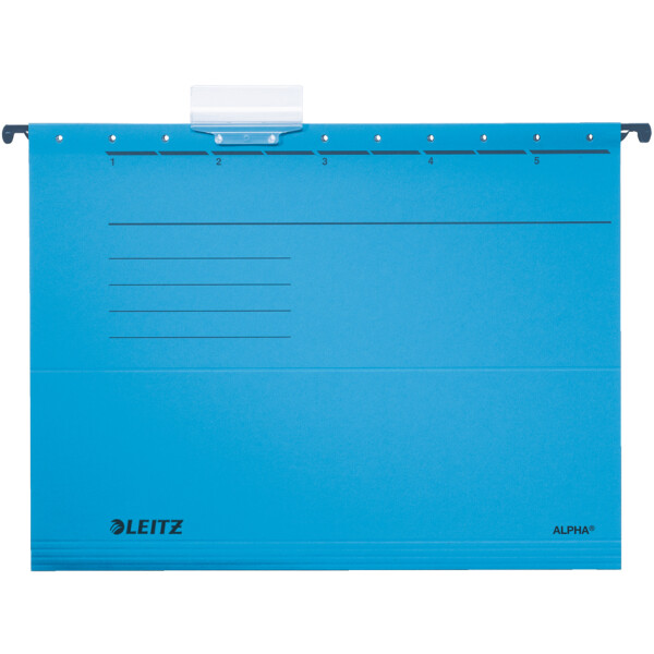 LEITZ ALPHA Hängemappe, A4, seitlich offen, gelb