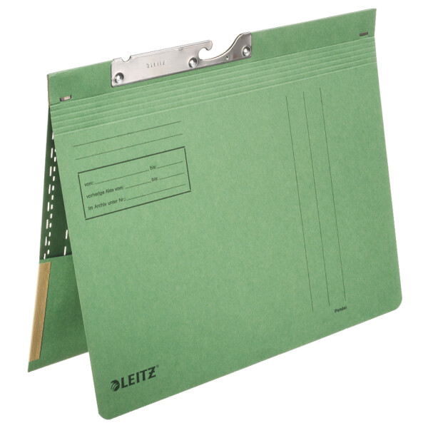 LEITZ Pendelhefter, mit Tasche, A4, blau