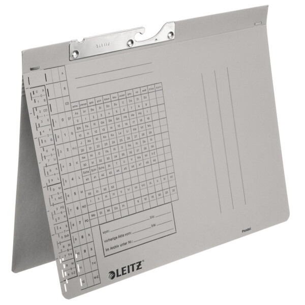 LEITZ Pendelhefter, A4, Behördenheftung, rot, 250 g qm