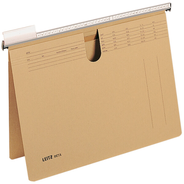 LEITZ BETA Hängehefter, A4, kaufmännische Heftung, natron