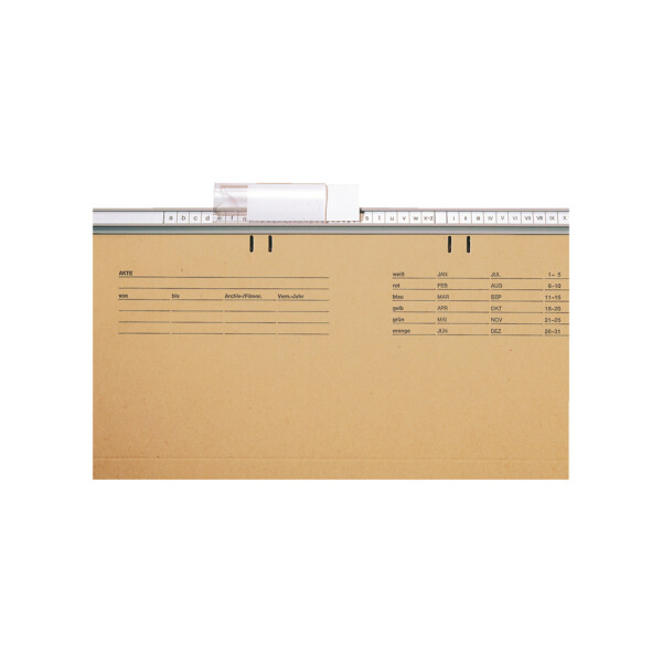 LEITZ BETA Hängehefter, A4, kaufmännische Heftung, natron