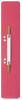 LEITZ Heftstreifen, 60 x 305 mm, Manilakarton, rot