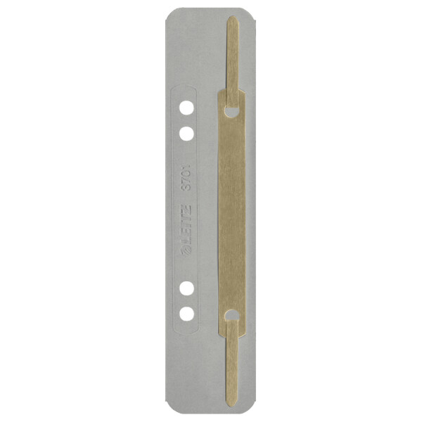 LEITZ Heftstreifen, 35 x 158 mm, Karton, grau