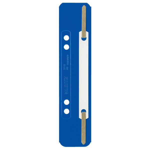 LEITZ Heftstreifen, 35 x 158 mm, PP-Folie, weiß