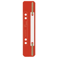 LEITZ Heftstreifen, 35 x 158 mm, PP-Folie, weiß