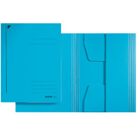 LEITZ Jurismappe, DIN A5, Karton 320 g qm, blau