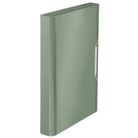 LEITZ Fächermappe Style, A4, PP, 6 Fächer, titan-blau