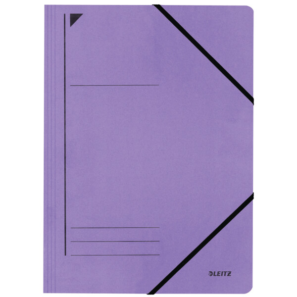 LEITZ Eckspannermappe, DIN A4, Karton 450 g qm, blau