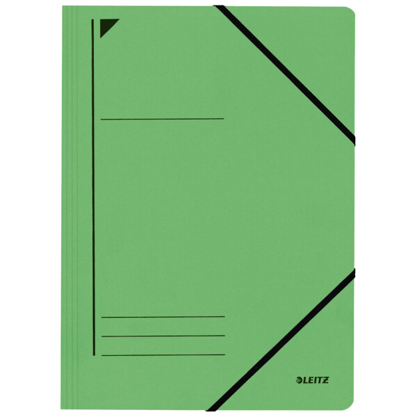 LEITZ Eckspannermappe, DIN A4, Karton 450 g qm, blau