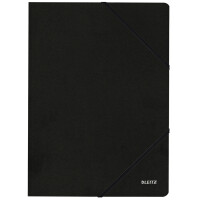 LEITZ Eckspannermappe, DIN A4, Karton 450 g qm, blau