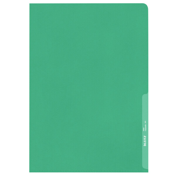 LEITZ Sichthülle Standard, A4, PP, genarbt, blau, 0,13 mm