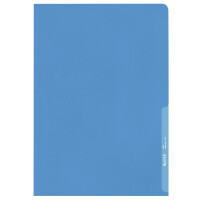 LEITZ Sichthülle Standard, A4, PP, genarbt, blau,...