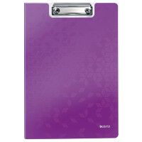 LEITZ Klemmbrett-Mappe WOW, DIN A4, Polyfoam, eisblau