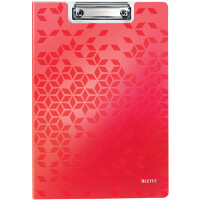 LEITZ Klemmbrett-Mappe WOW, DIN A4, Polyfoam, eisblau