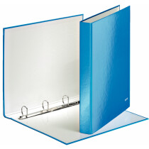 LEITZ Ringbuch WOW, DIN A4, Hartpappe, blau