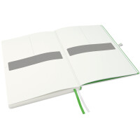 LEITZ Notizbuch Complete, DIN A4, kariert, schwarz