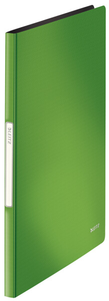 LEITZ Sichtbuch Solid, A4, PP, mit 20 Hüllen, hellgrün