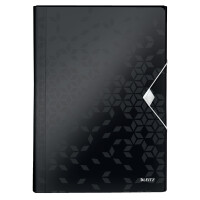 LEITZ Fächermappe WOW, A4, PP, 6 Fächer, eisblau