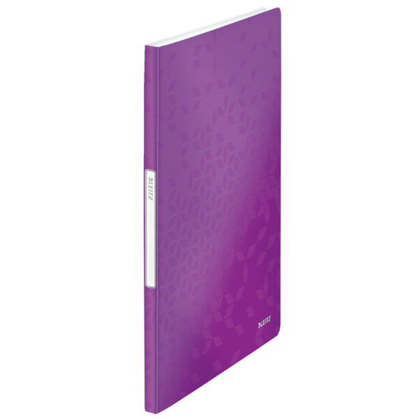 LEITZ Sichtbuch WOW, A4, PP, mit 20 Hüllen, pink