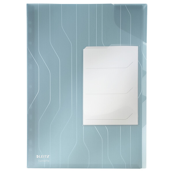 LEITZ Organisations-Hülle CombiFile, A4, PP, blau, 0,20 mm